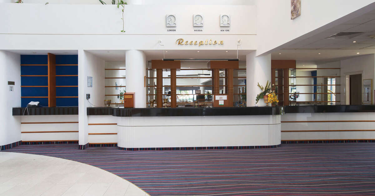 Ein Foto vom Innenbereich im Iliada Beach Hotel