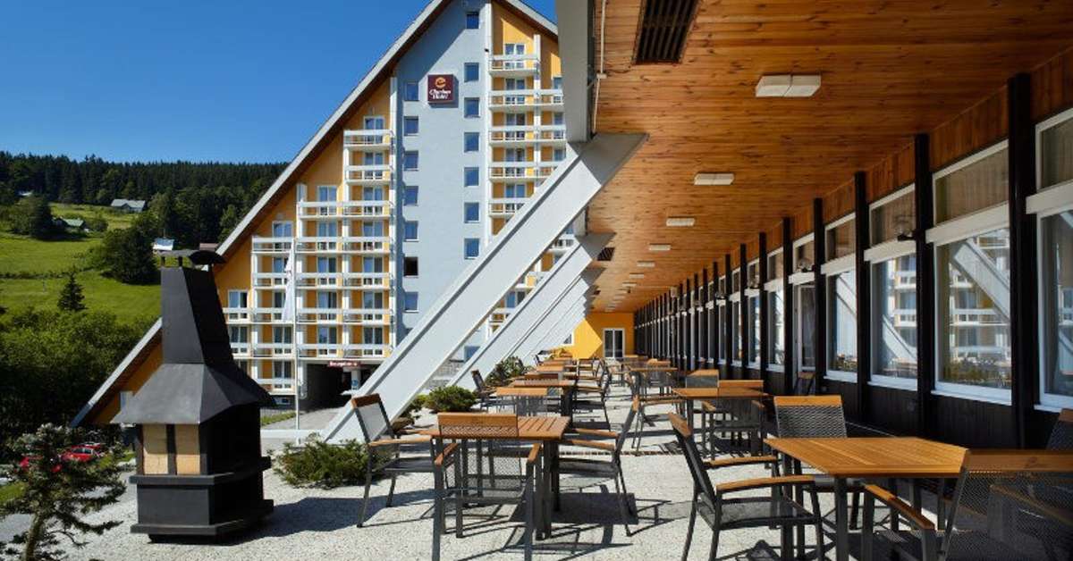 Een foto van een overzicht van Clarion Hotel Spindleruv Mlyn