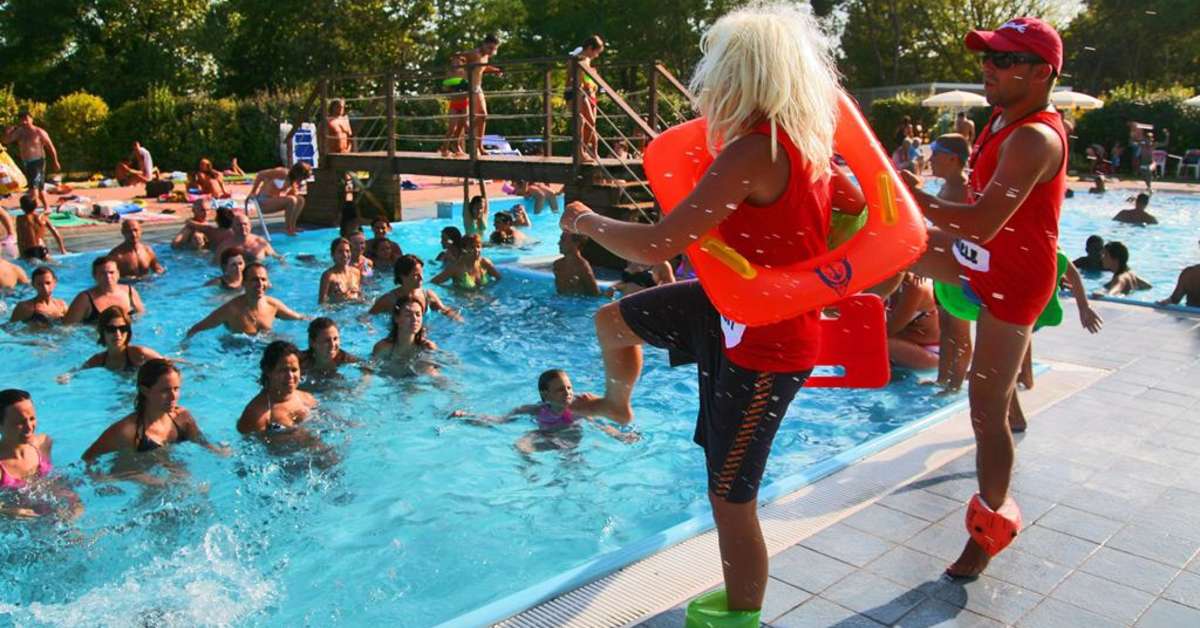 Een foto van het zwembad bij Camping Cesenatico Village