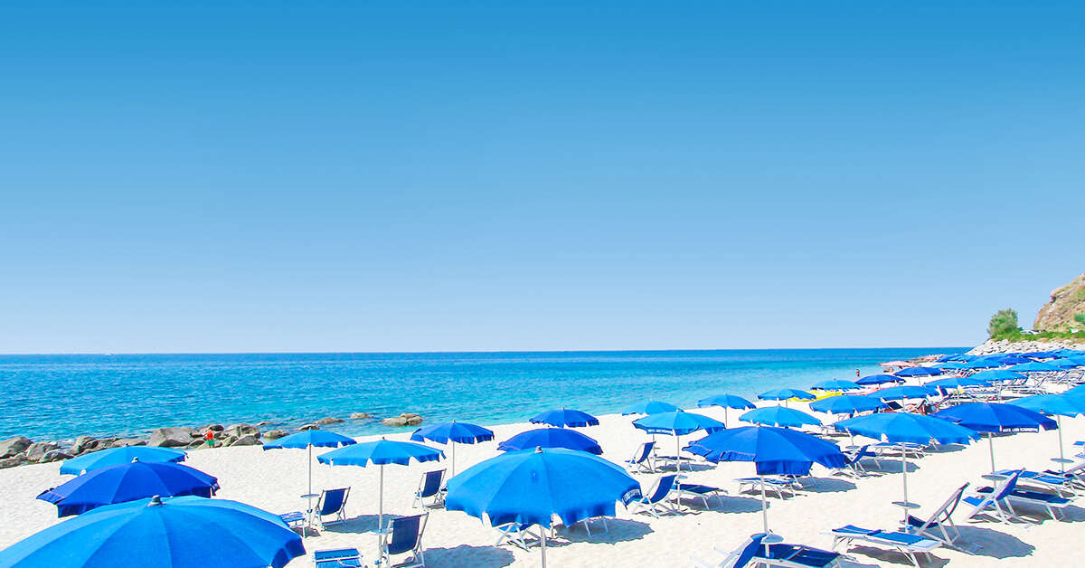 Een foto van het strand bij Villaggio Hotel Lido San Giuseppe