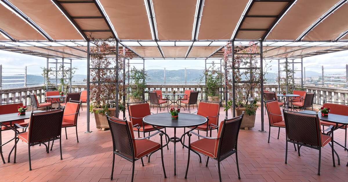 Een foto van de faciliteiten bij Hotel Sina Brufani