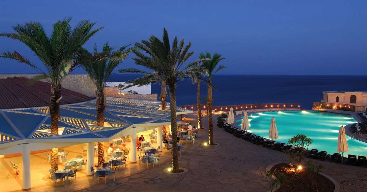 Ein Foto von der Außenansicht des Reef Oasis Blue Bay Resort & Spa