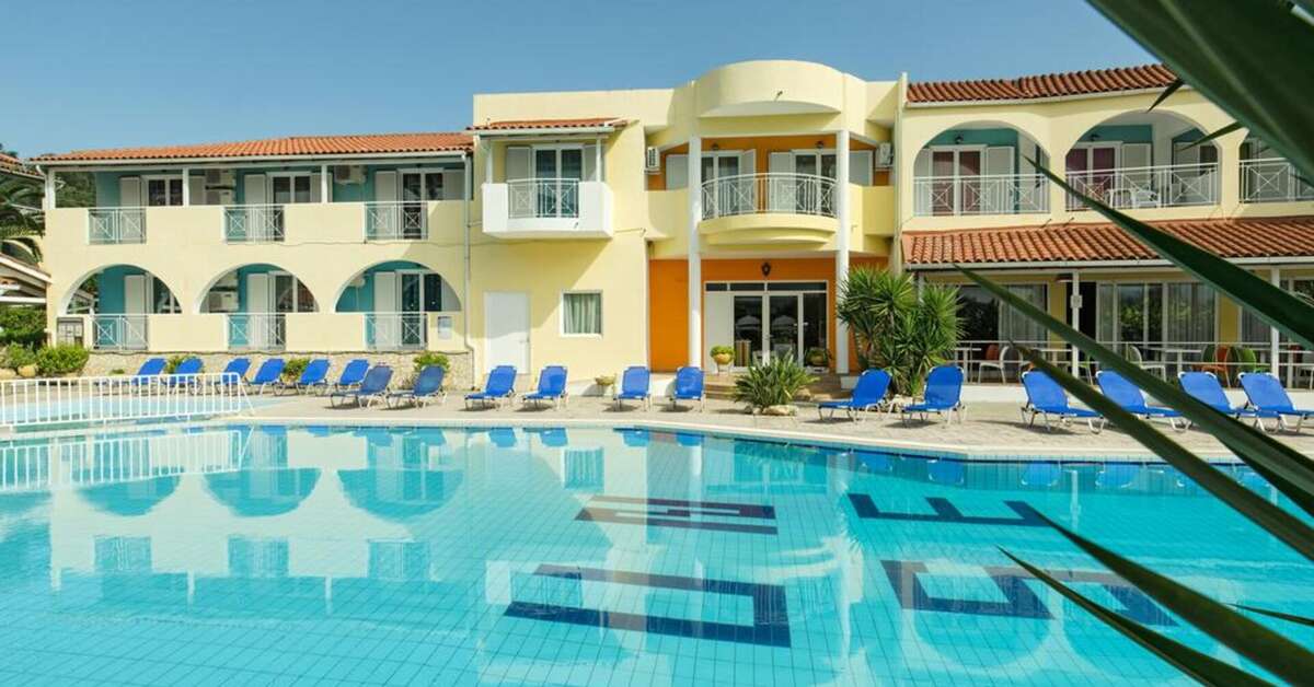 Een foto van het zwembad bij Sunrise Hotel Tsilivi