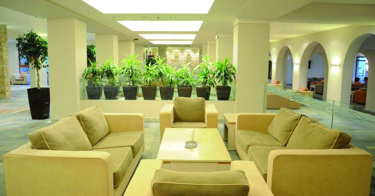 Een foto van het interieur van Porto Bello Beach