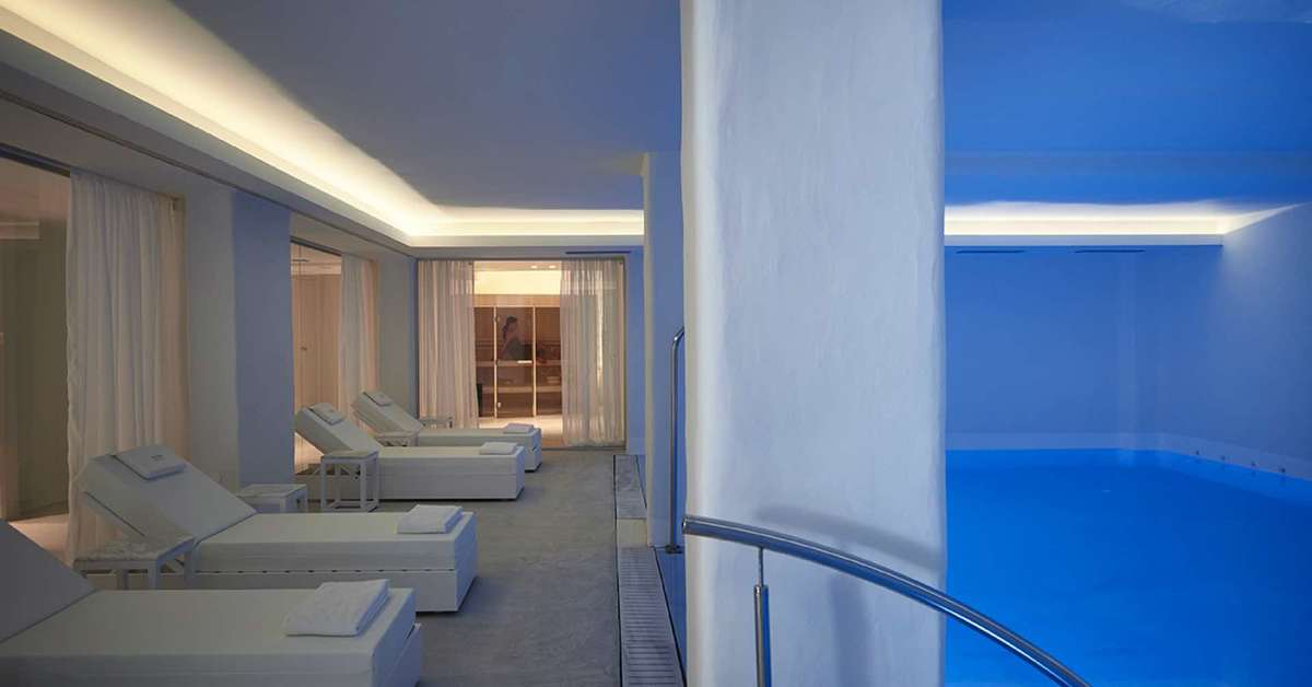 Een foto van de faciliteiten bij Knossos Beach Bungalows & Suites
