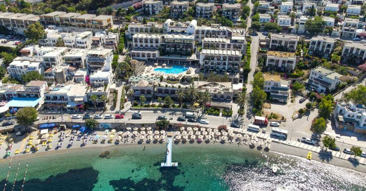 Een foto van de buitenkant van Diamond of Bodrum