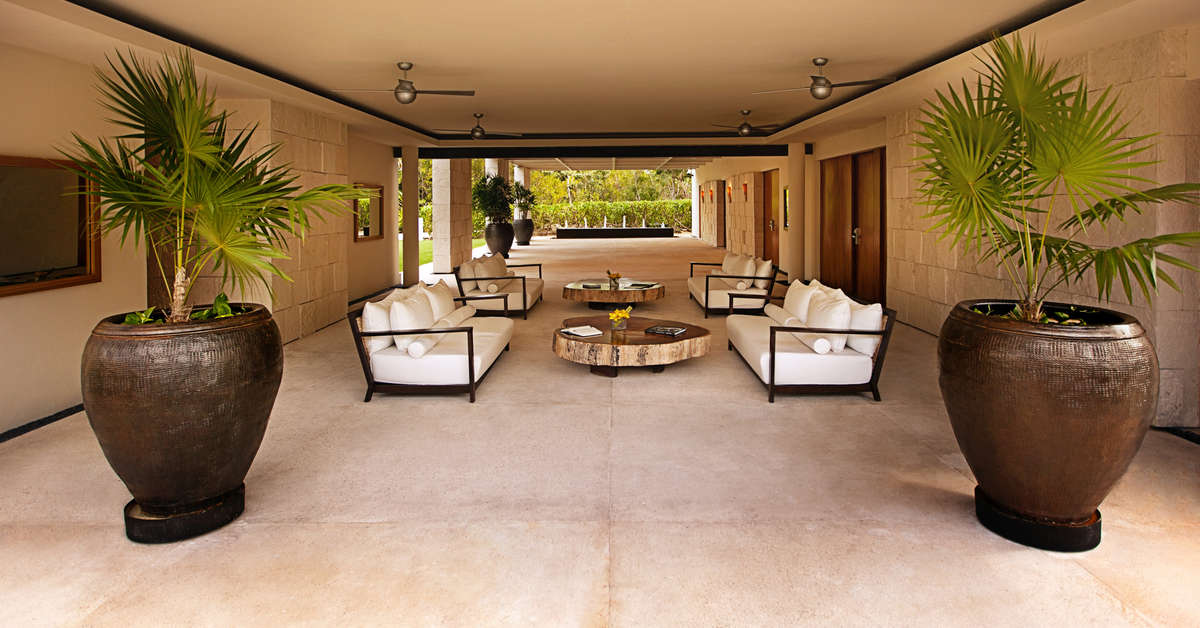 Een foto van het interieur van Blue Diamond Riviera Maya