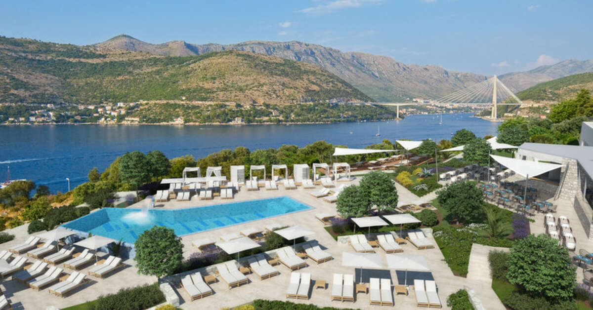 Een foto van het zwembad bij Valamar Argosy Hotel