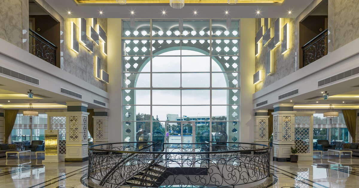 Een foto van het interieur van Karmir Resort & Spa