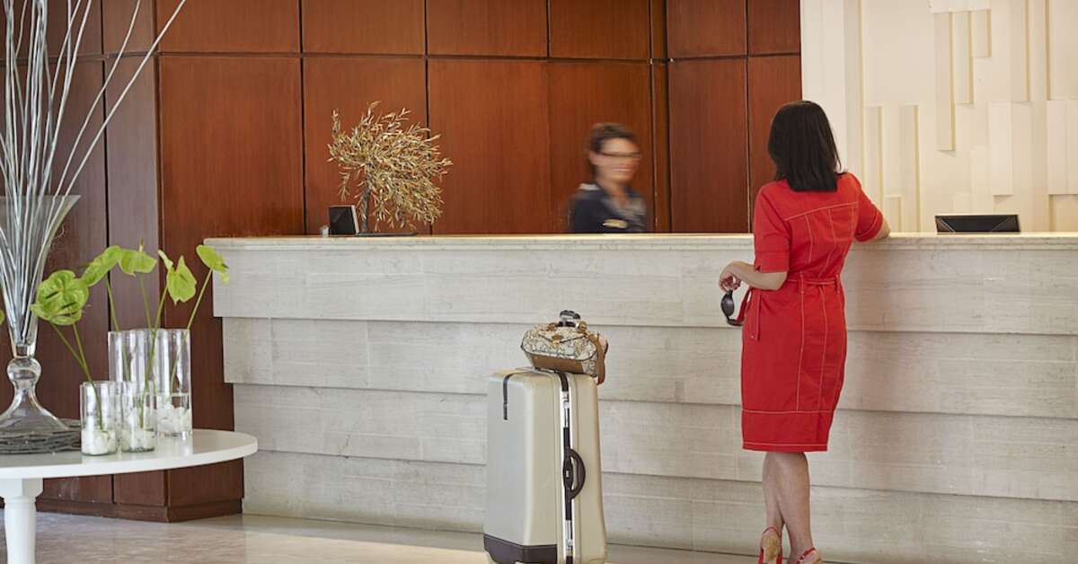 Een foto van het interieur van Princess Resort