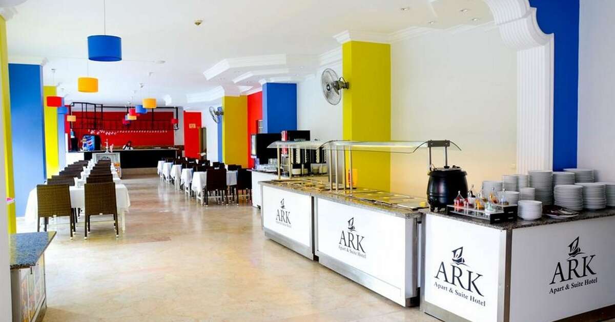 Een foto van het interieur van Ark Suite Hotel