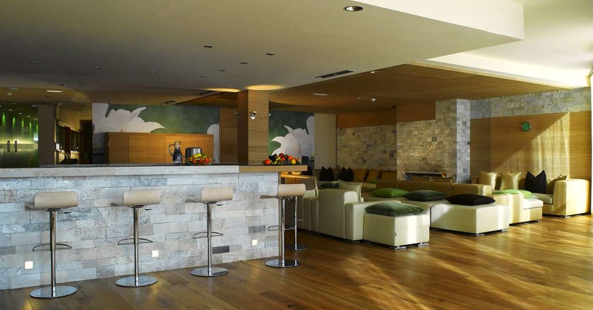 Een foto van het interieur van Falkensteiner Hotel Cristallo