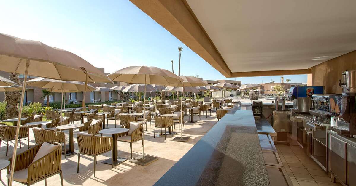 Ein Foto von den Einrichtungen im Be Live Collection Marrakech