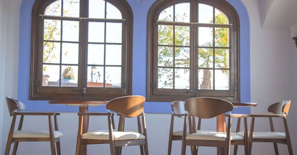 Een foto van het interieur van Hotel Lloret Santa Rosa