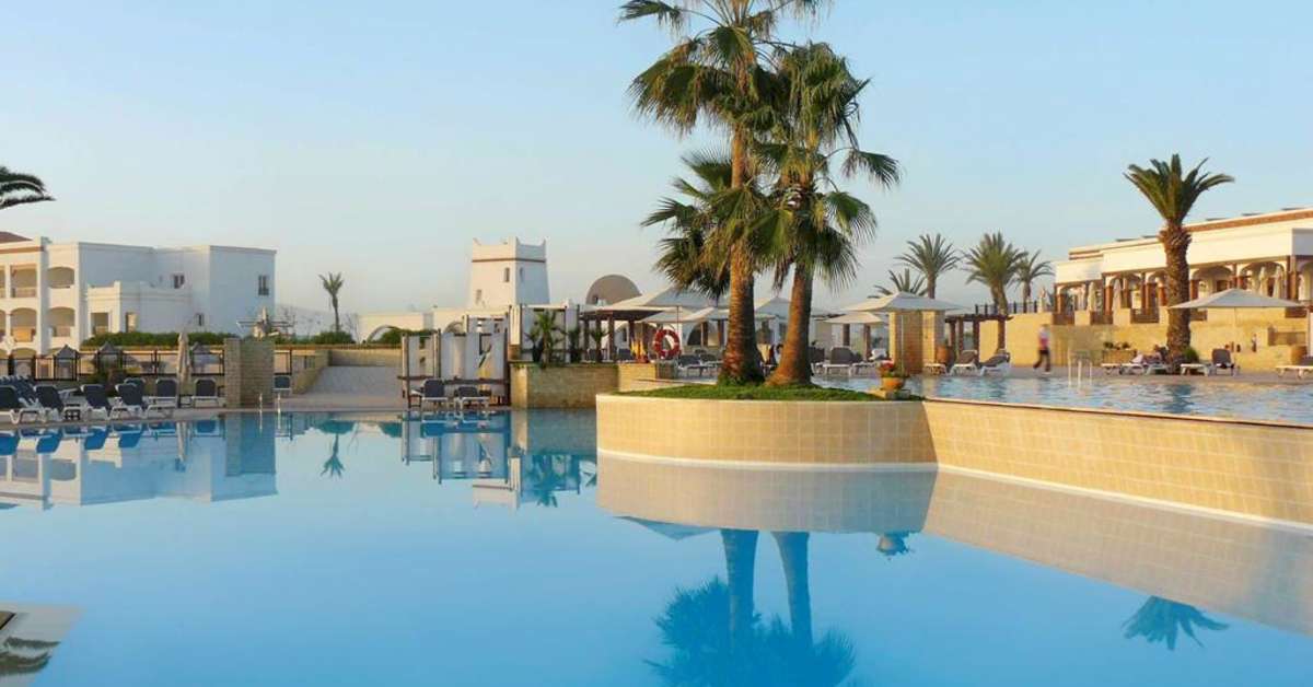 Een foto van het zwembad bij Robinson Club Agadir