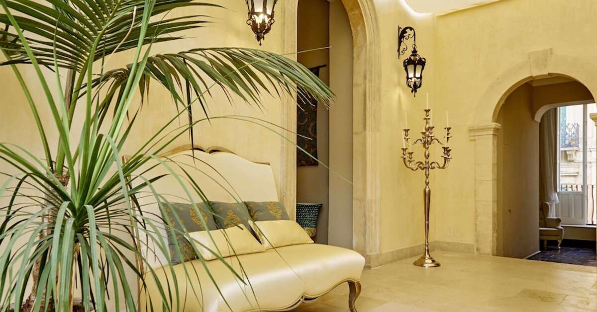 Een foto van het interieur van Gagliardi Boutique Hotel