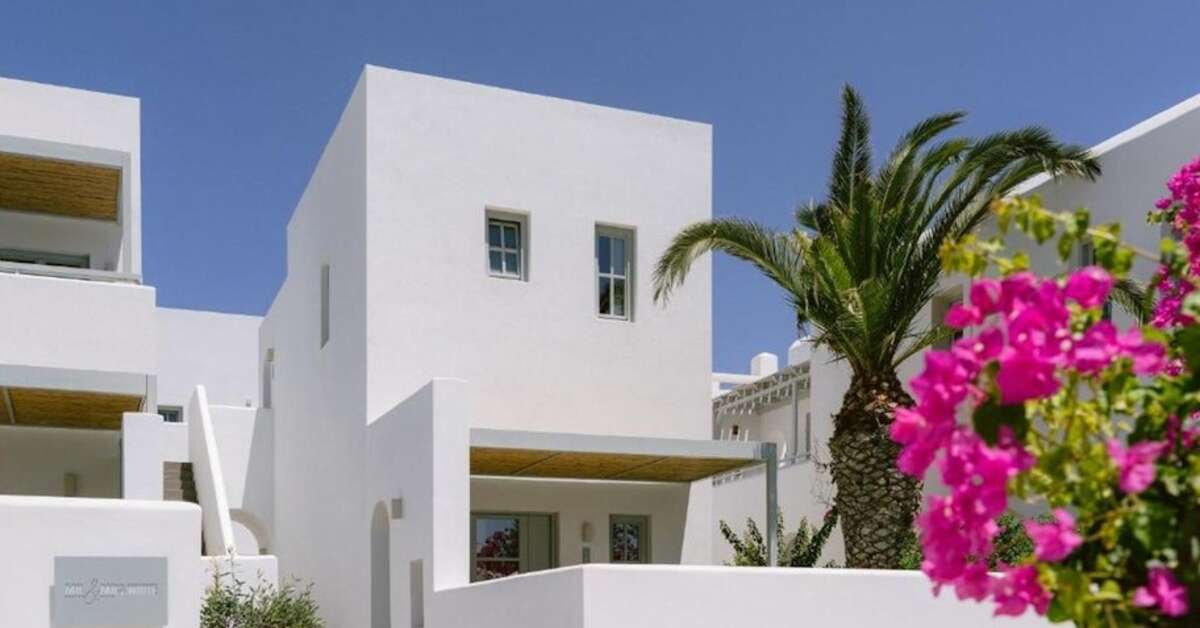 Een foto van Mr & Mrs White Paros