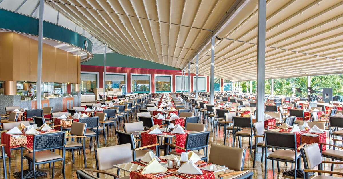 Een foto van de faciliteiten bij Delphin Deluxe Hotel