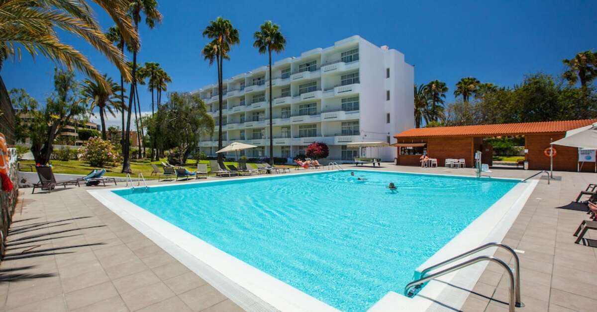 Een foto van het zwembad bij Abora Catarina by Lopesan Hotels