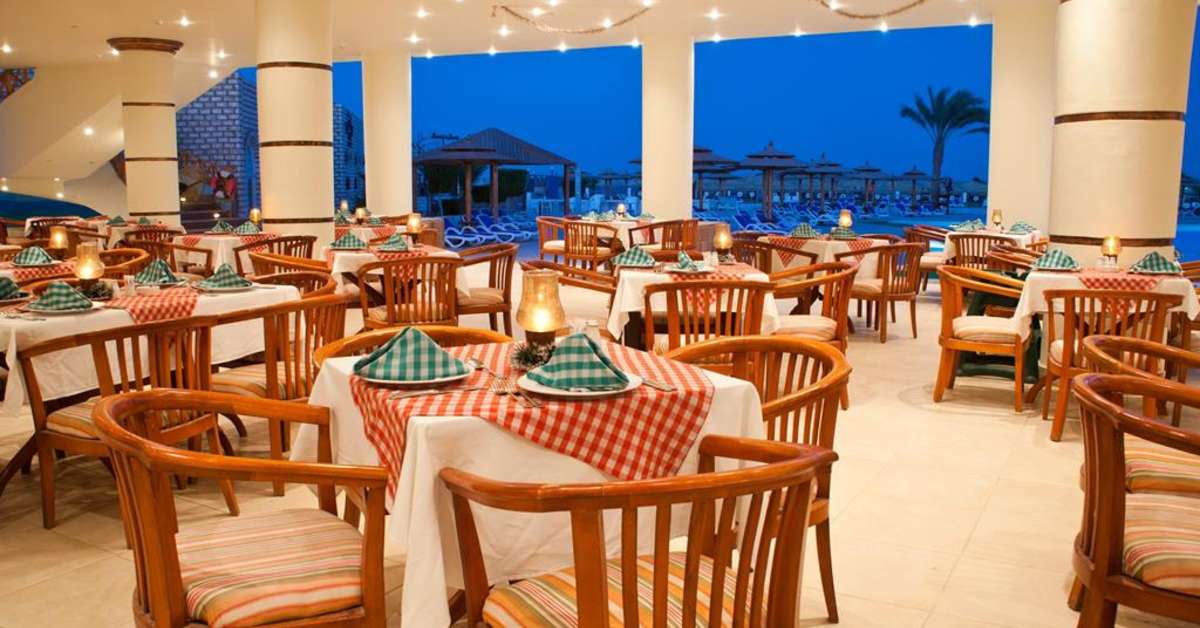 Een foto van de faciliteiten bij Aladdin Beach Resort