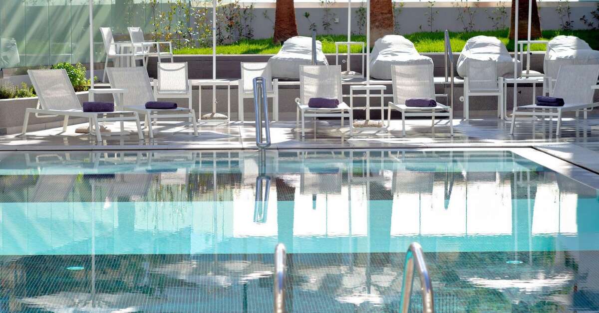 Een foto van een overzicht van Melrose Hotel