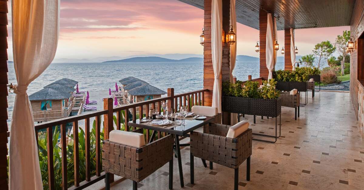 Een foto van de faciliteiten bij The Plaza Bodrum