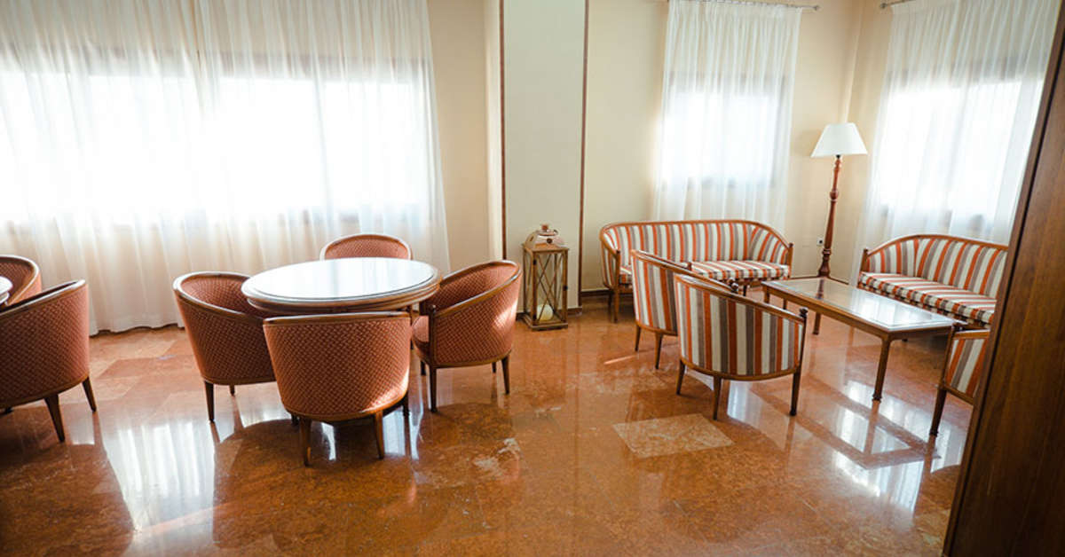 Een foto van het interieur van Hotel Las Rampas