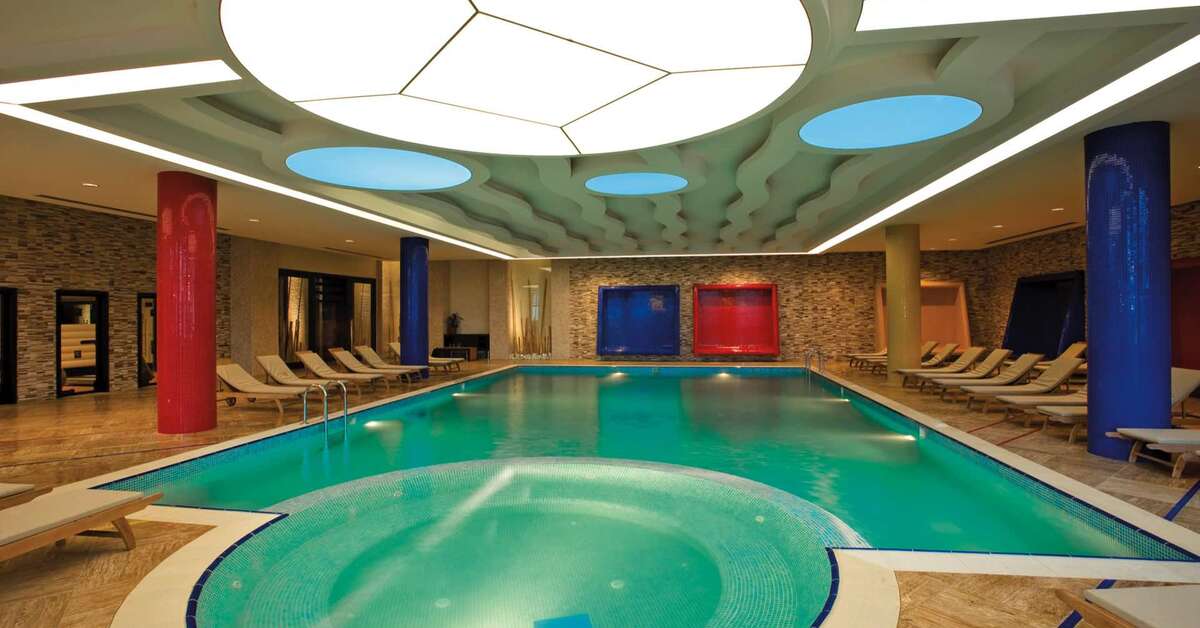 Een foto van het zwembad bij Hotel Melas Lara