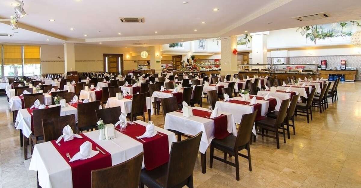 Een foto van de faciliteiten bij Garden of Sun Hotel