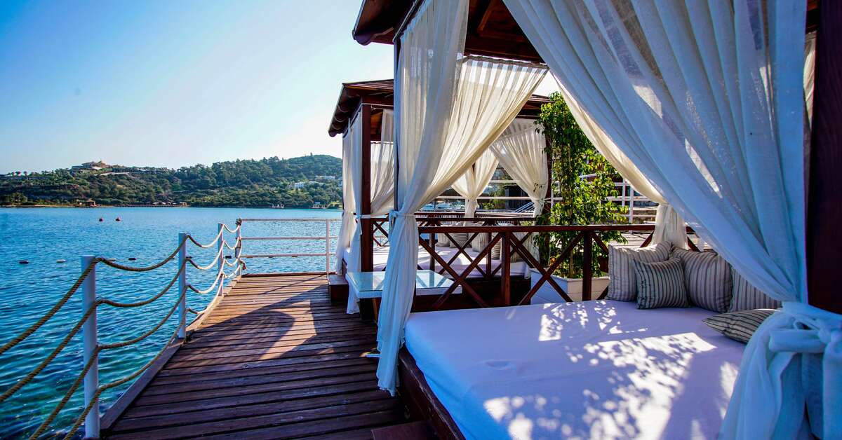 Een foto van het strand bij Blue Dreams Resort & Spa