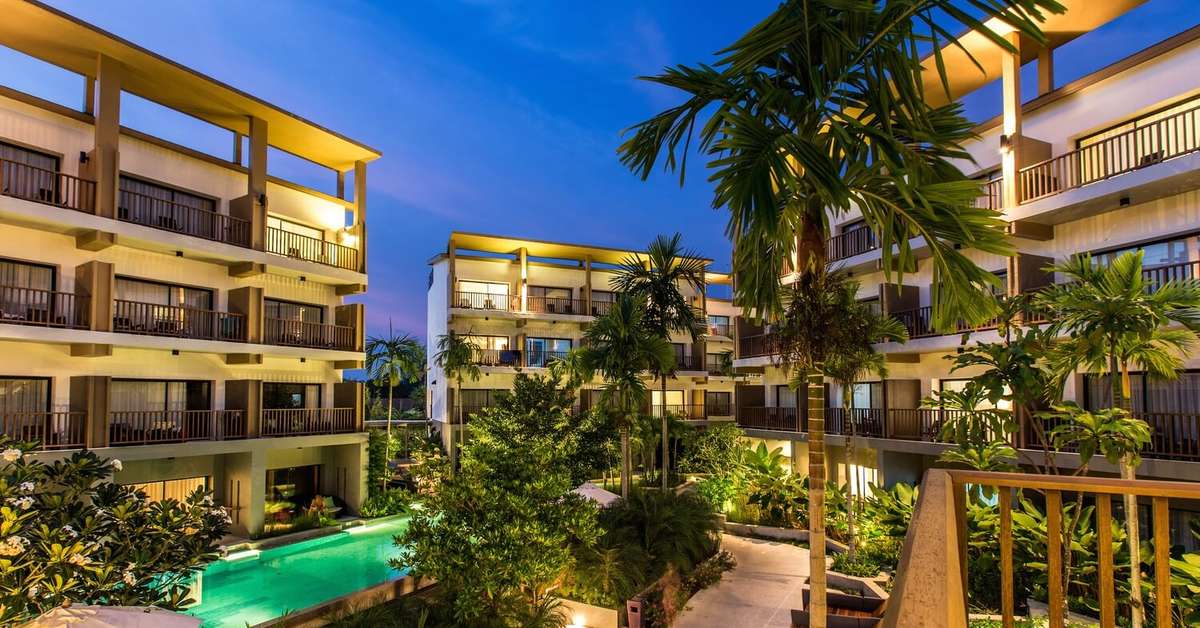 Een foto van het zwembad bij Deevana Plaza Krabi Aonang
