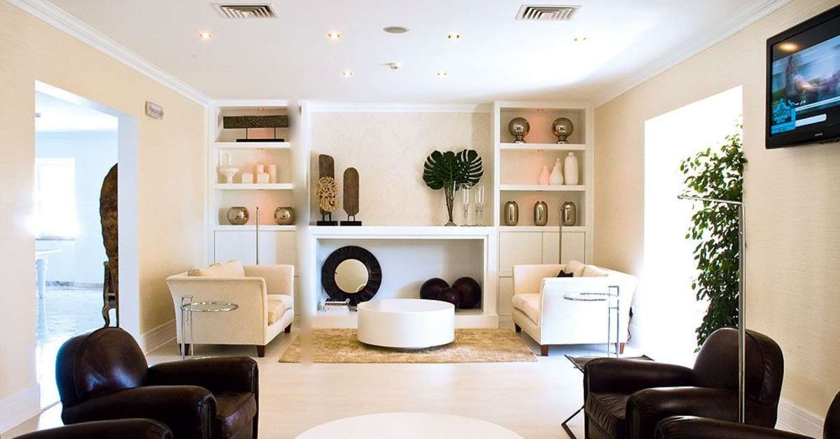 Een foto van het interieur van Amazonia Estoril Hotel
