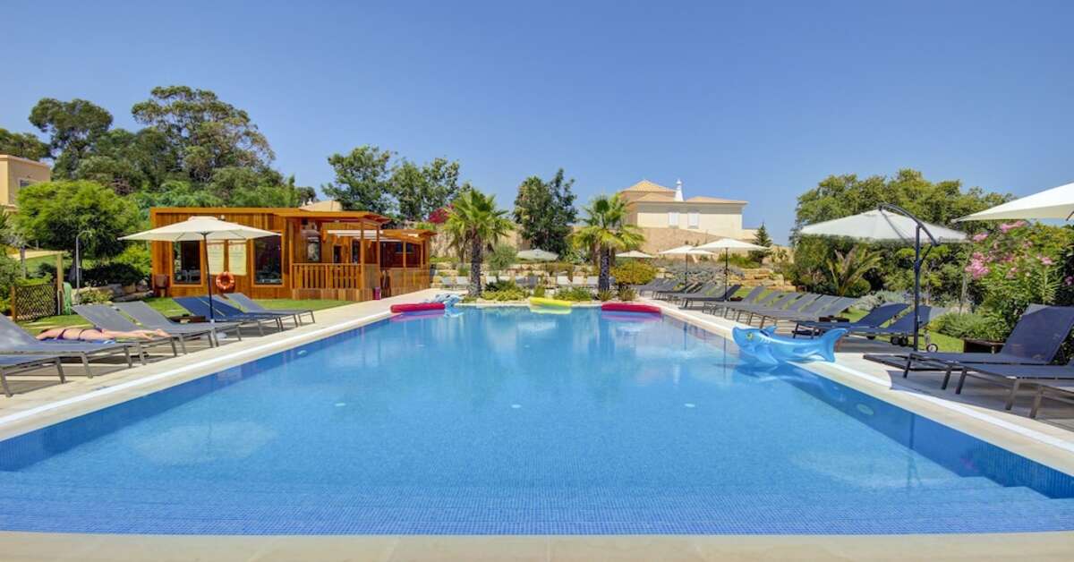 Ein Foto vom Pool im Pinheiros da Balaia