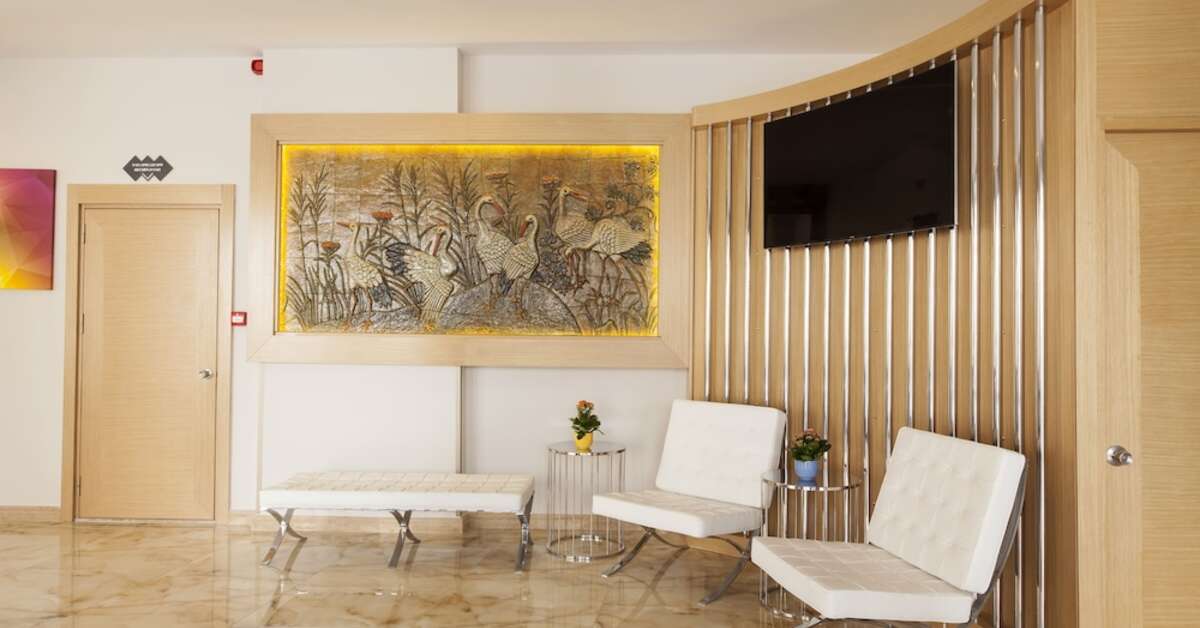 Een foto van het interieur van Aurasia Design Hotel