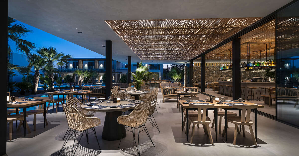 Een foto van de faciliteiten bij Caravia Beach Hotel