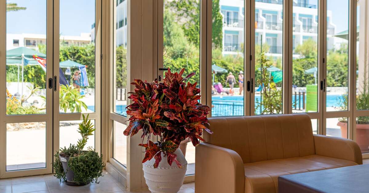 Een foto van het interieur van Kathrin Beach Hotel