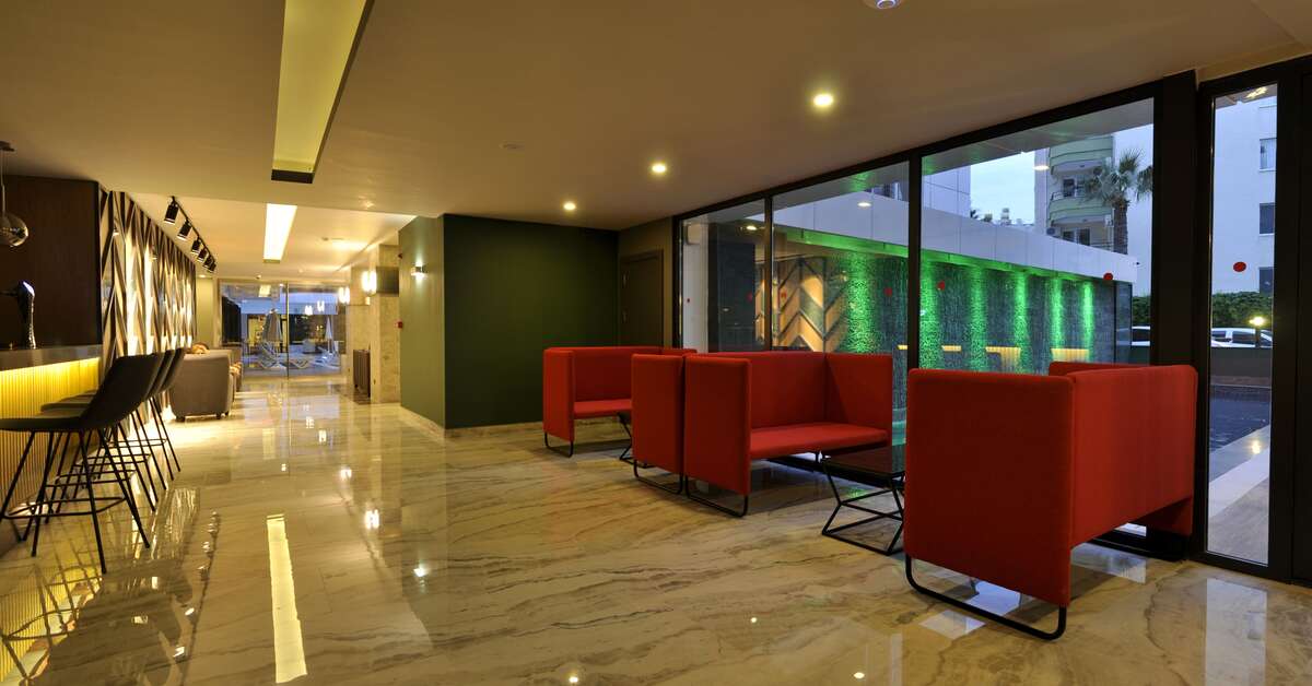 Ein Foto von den Einrichtungen im Oba Star Hotel & Spa