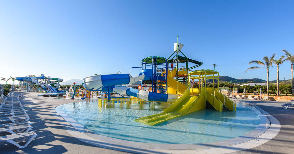 Een foto van het zwembad bij Stella Palace Aqua Park Resort