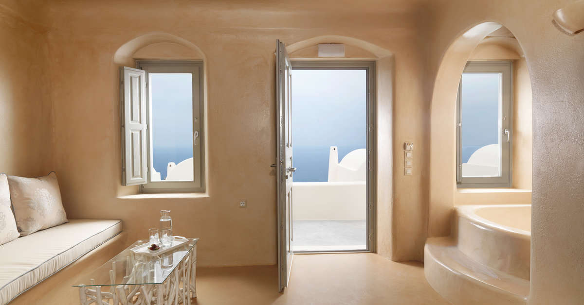 Ein Foto Dome Santorini Resort