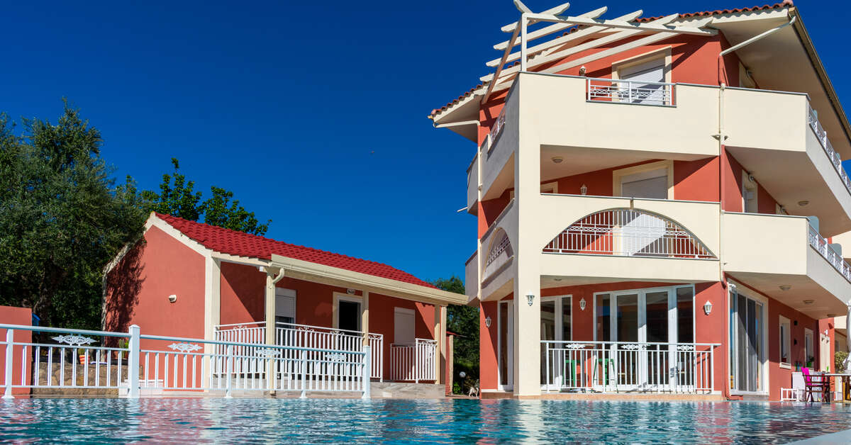 Een foto van het zwembad bij Zante Pantheon Hotel