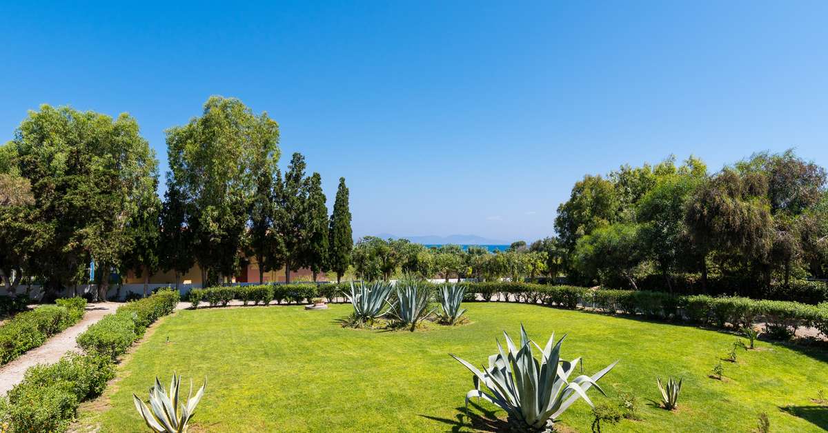 Een foto van het terras bij Sabina Hotel