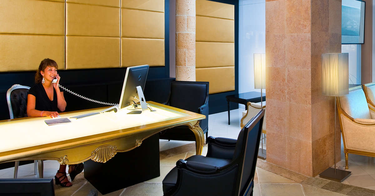 Een foto van het interieur van Villa Venecia Hotel Boutique Gourmet