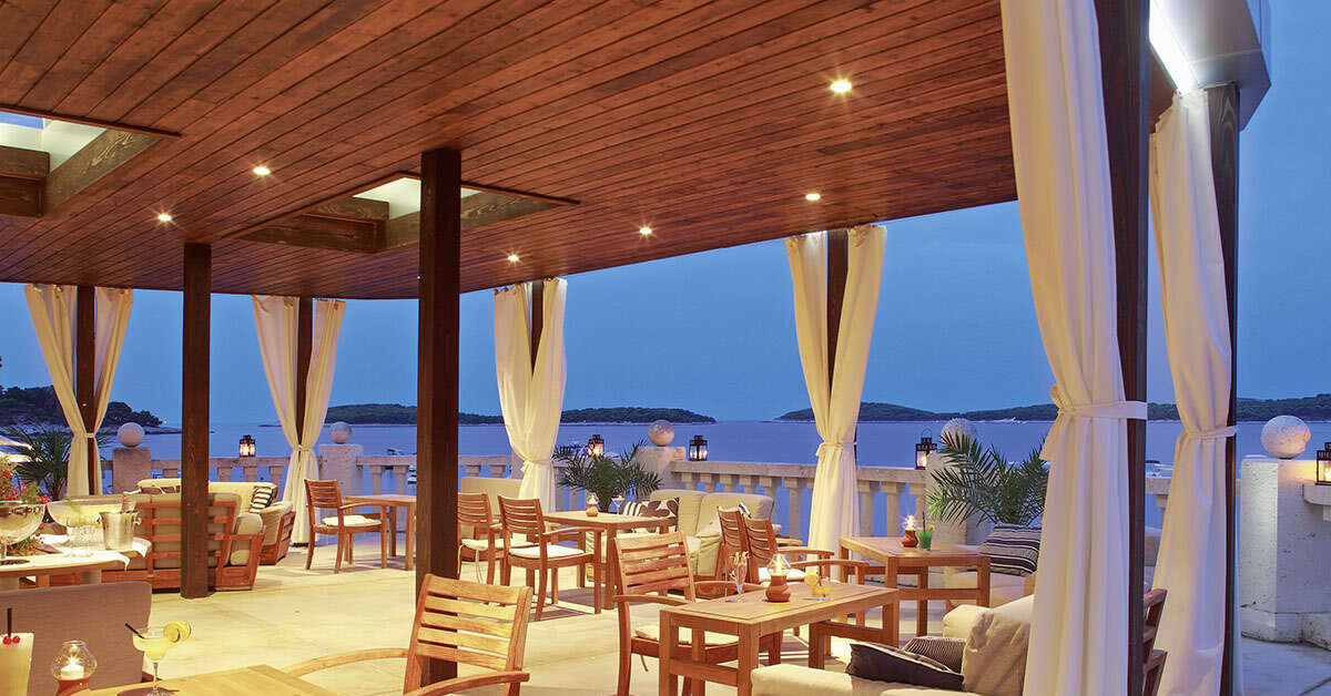 Een foto van de faciliteiten bij Amfora Hvar Grand Beach Resort