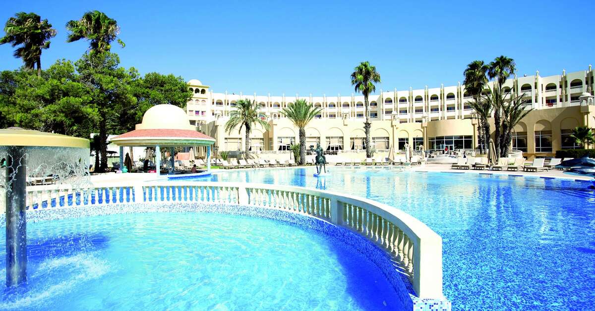 Een foto van een overzicht van Steigenberger Marhaba Thalasso Hammamet