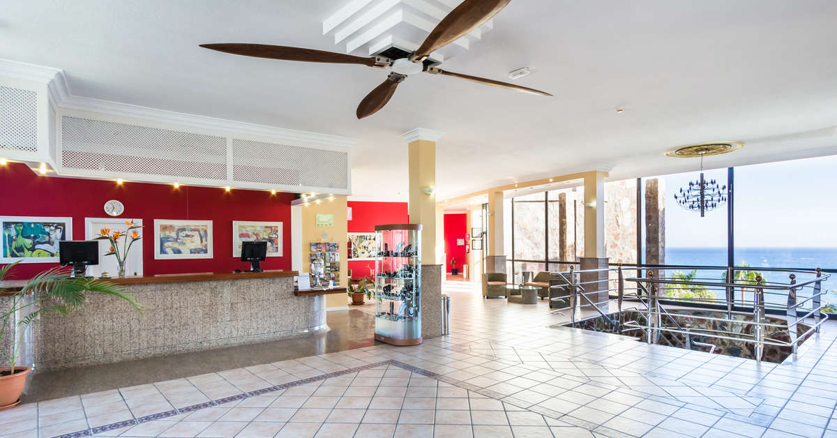 Een foto van het interieur van BlueBay Beach Club