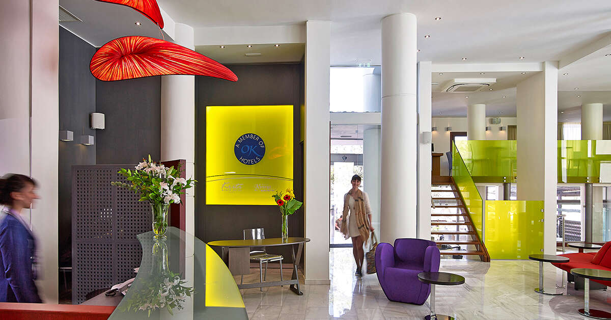 Ein Foto vom Innenbereich im Kyma Suites Beach Hotel
