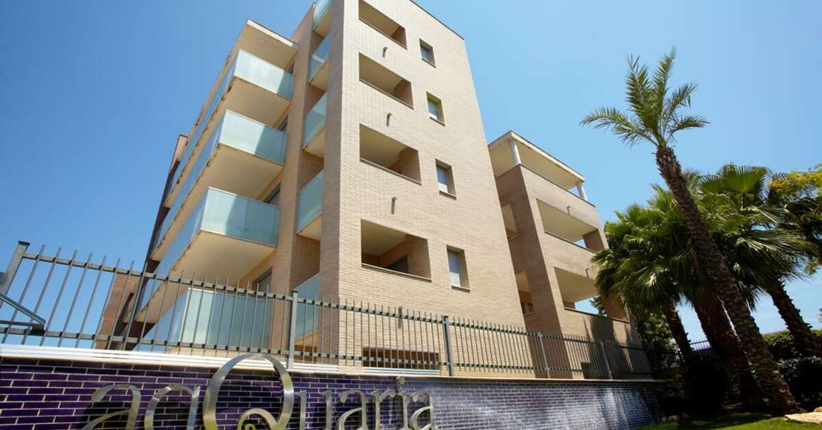Een foto van de buitenkant van Appartementen Ibersol Spa Aqquaria