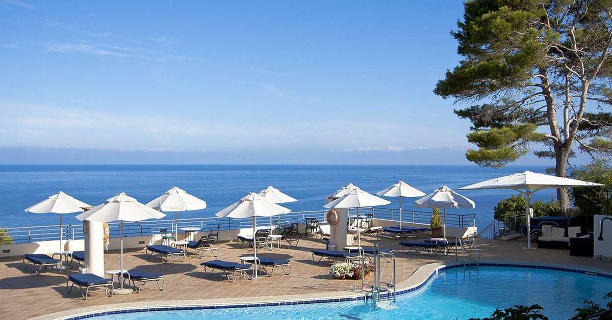 Een foto van het zwembad bij Hotel Hoposa Costa D'Or
