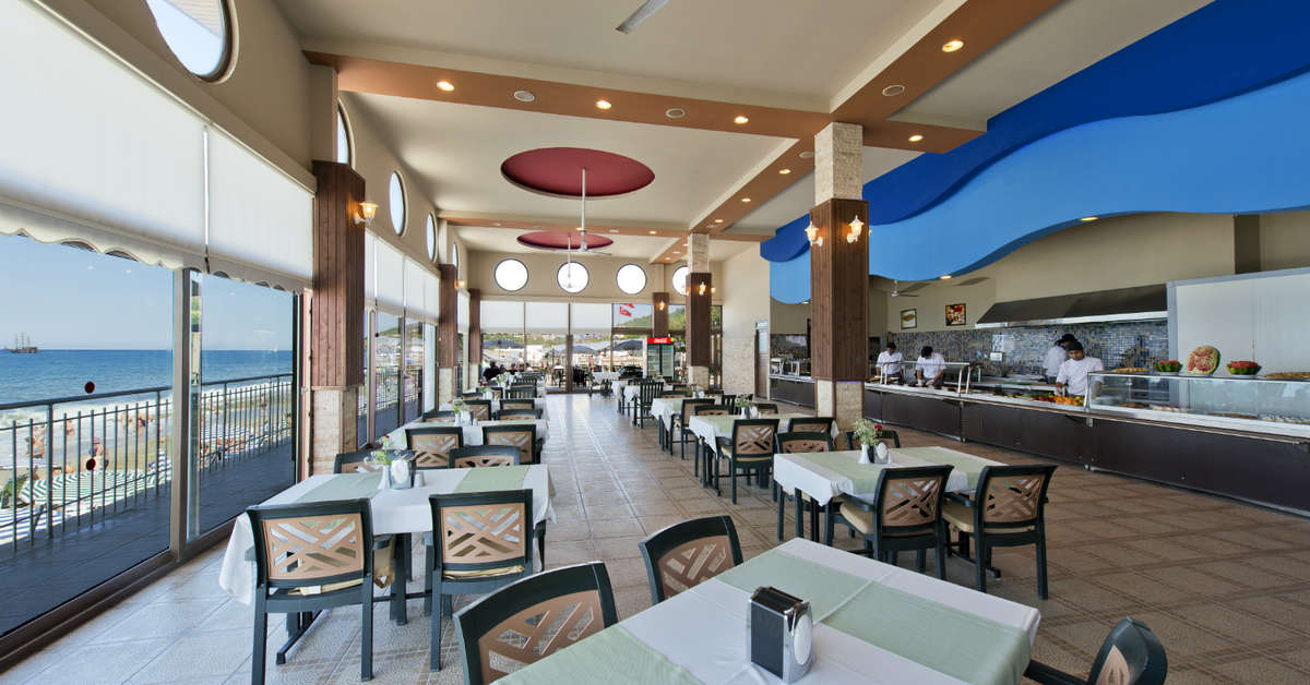 Een foto van de faciliteiten bij Doganay Beach Club