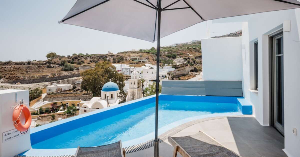 Een foto van Amphitrite Suites Santorini